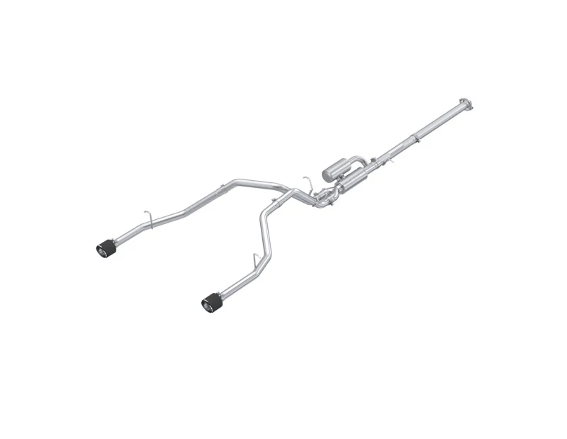 MBRP 2025+ RAM 1500 3.0L Pro Series 3.0in Cat-Back Dual Rear Exit Exhaust - CF Tips
