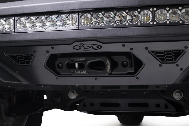 Addictive Desert Designs 22-25 Chevy Silverado 1500 Stealth Fighter Front Bumper w/ Winch Mount - Image 11