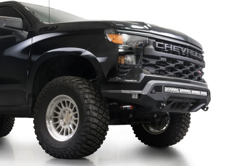 Addictive Desert Designs 22-25 Chevy Silverado 1500 Stealth Fighter Front Bumper w/ Winch Mount - Image 12