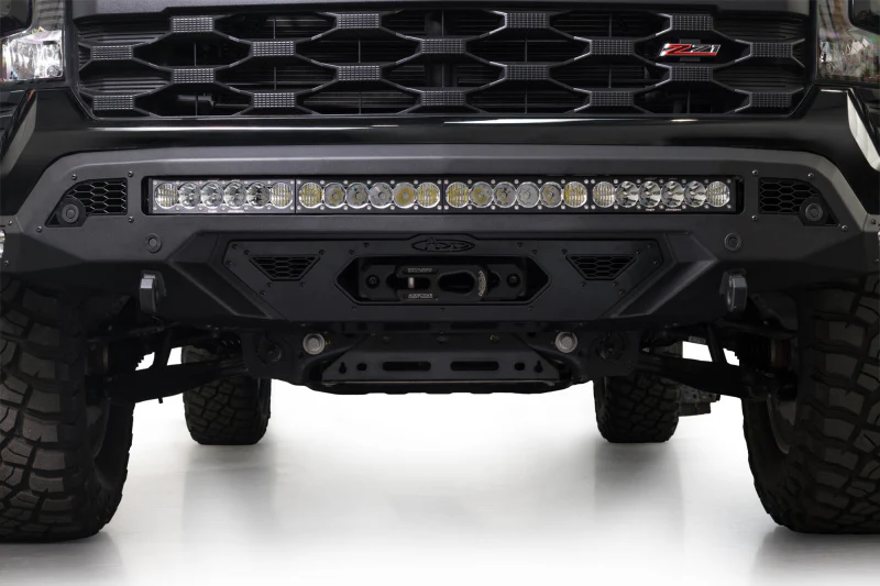 Addictive Desert Designs 22-25 Chevy Silverado 1500 Stealth Fighter Front Bumper w/ Winch Mount - Image 7