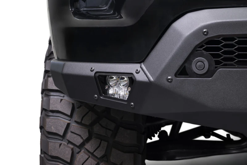Addictive Desert Designs 22-25 Chevy Silverado 1500 Stealth Fighter Front Bumper w/ Winch Mount - Image 9