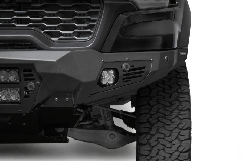 Addictive Desert Designs 25+ RAM 1500 RHO Bomber Front Bumper (20 Inch Lights) - Image 2