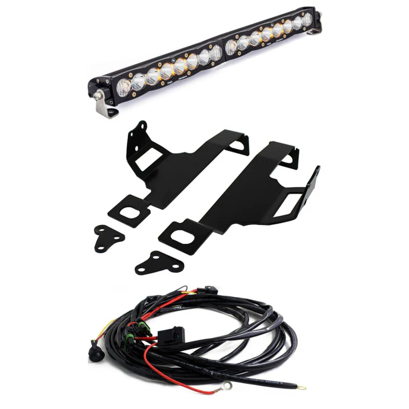 Baja Designs 11-16 Ford Super Duty S8 20 inch Front Bumper Kit