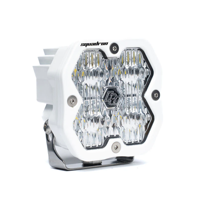 Baja Designs Squadron 2.0 Sport LED Wide Cornering (Flush Mount) - White Housing