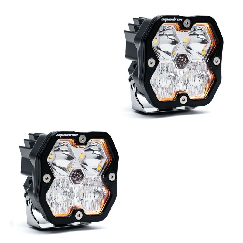 Baja Designs Squadron 2.0 Sport (Pair) LED Driving/Combo / No Harness