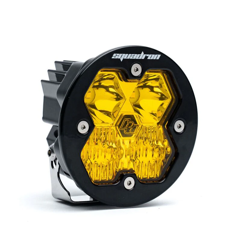 Baja Designs Squadron-R 2.0 Sport LED Driving/Combo (Single Light) - Baja Amber