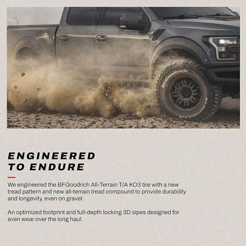 BFGoodrich All Terrain T/A KO3 LT275/60R20/D 119/116S - Image 2