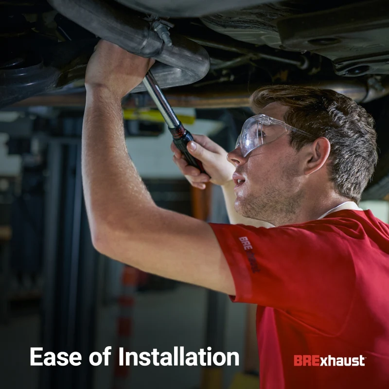 BRE Exhaust 88-93 C1500 C2500 K1500 K2500 4.3L 5.0L Front Pipe Kit - Image 9