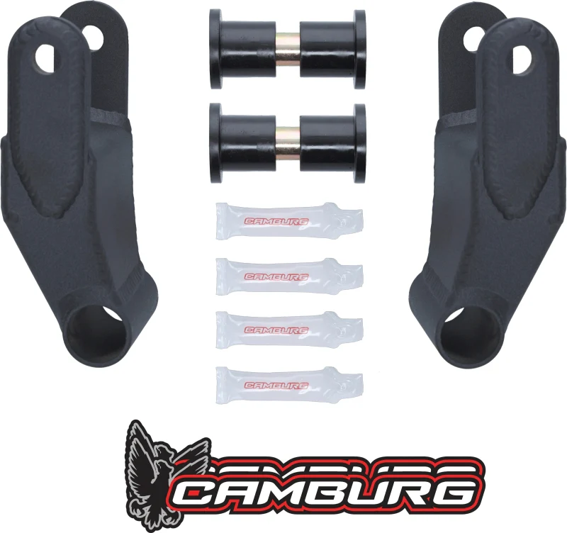 Camburg 10-14 Ford Raptor/ 04-14 F-150 / 80-96 F-150 4wd / 80-96 Bronco MIG Shackles (1.5in. extnd) - Image 4