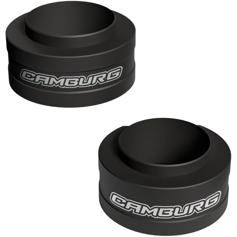 Camburg 2024+ Ford Ranger Raptor 2.5in Front Spring Preload Spacer Kit (Black)