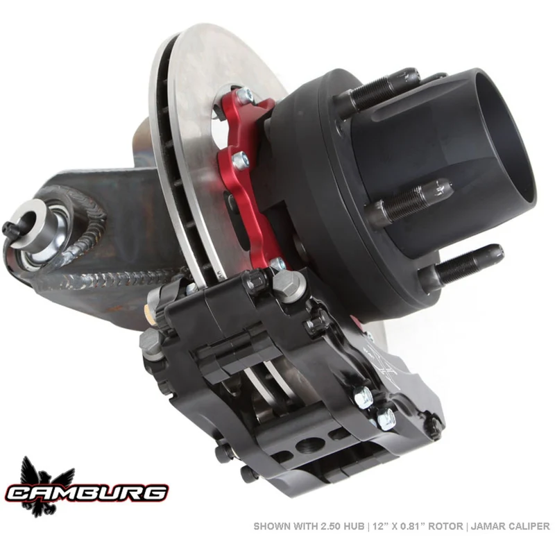Camburg 4.00 Rear Axle Housing Brake Caliper Tabs (14in. Rotor x 3.5in. Spacing) (pair) - Image 4
