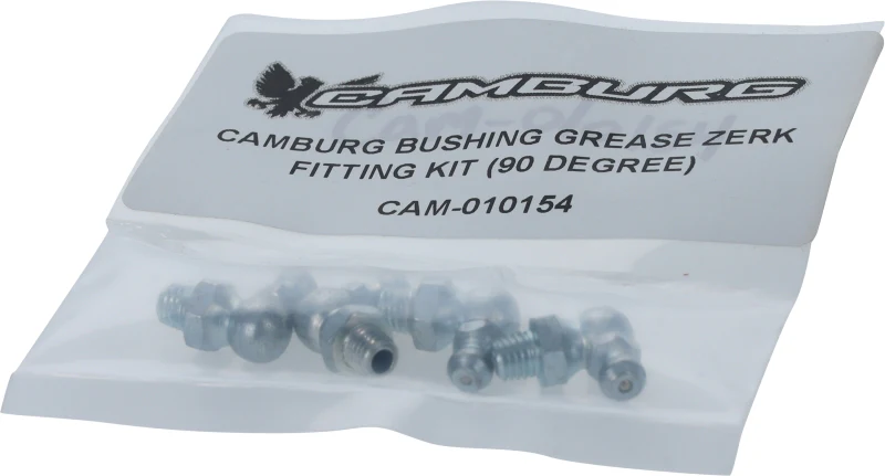 Camburg Bushing Grease Zerk Fitting Kit (90 degree) - Image 2