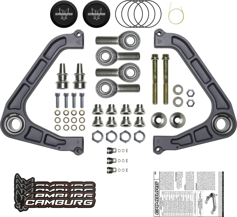 Camburg Chevy/GMC 1500 2WD/4WD 19-23 KINETIK V2 Performance Billet Uniball Upper Arms - Image 5