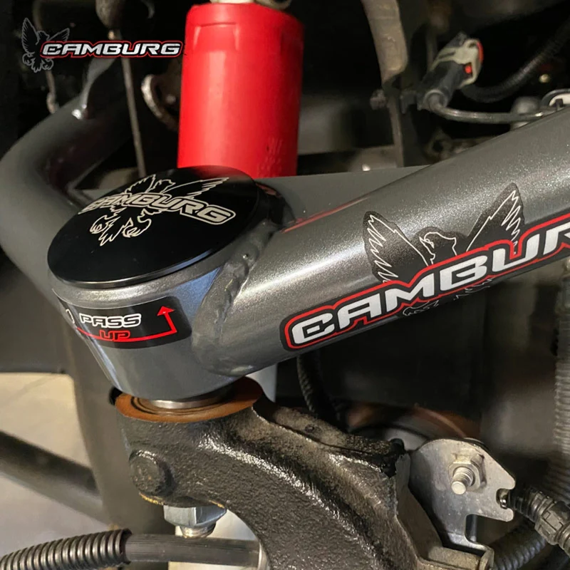 Camburg Chevy/GMC 2500/3500 HD 2WD/4WD 20-23 1.25in Performance Uniball Upper Arms (w/ covers) - Image 2