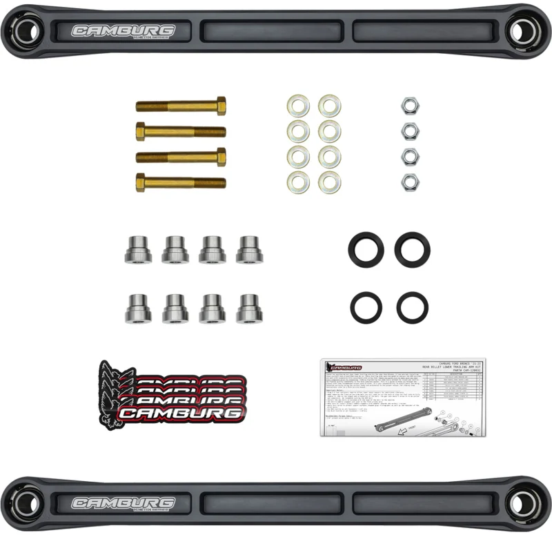 Camburg Ford Bronco 21-23 KINETIK Series Rear Billet Lower Trailing Arm Kit - Image 7