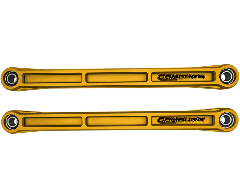Camburg Ford Bronco 21-23 KINETIK Series Rear Billet Lower Trailing Arm Kit (Gold) - Image 2