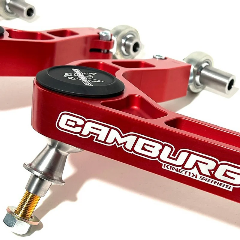 Camburg Ford Bronco 21-23 KINETIK V2 Performance Billet Uniball Upper Arms (Red) - Image 5