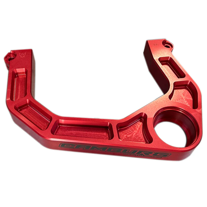 Camburg Ford Bronco 21-23 KINETIK V2 Performance Billet Uniball Upper Arms (Red) - Image 6