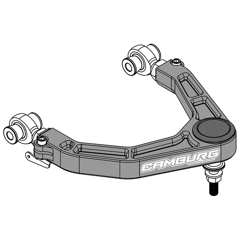 Camburg Ford Raptor 17-23 KINETIK V2 Performance Billet Uniball Upper Arms (Gold) - Image 2