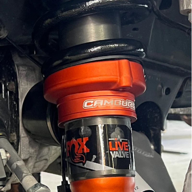 Camburg Ford Raptor 21-23 1in Front Spring Preload Spacer Kit (Fox Orange) - Image 6