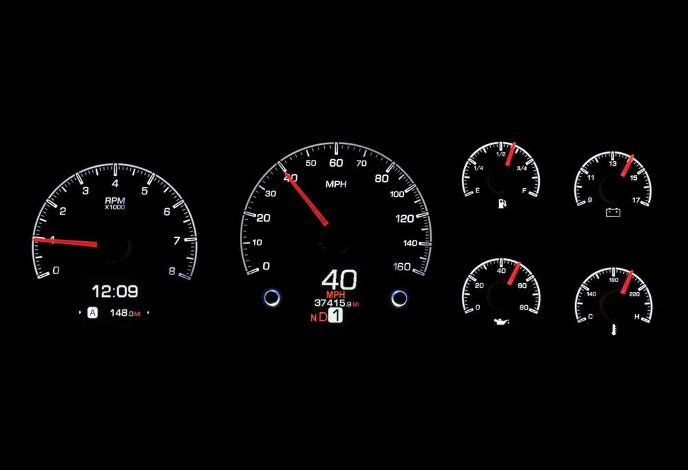 Dakota Digital HDX Gauges - 95-98 GM Truck / 95-99 SUV - Image 5