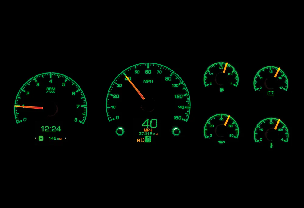 Dakota Digital HDX Gauges - 95-98 GM Truck / 95-99 SUV - Image 6