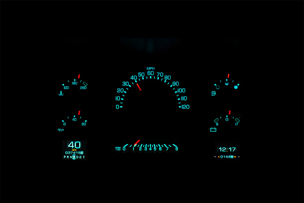 Dakota Digital RTX Gauges - 88-94 GM Truck 1988-91 Style - Image 7