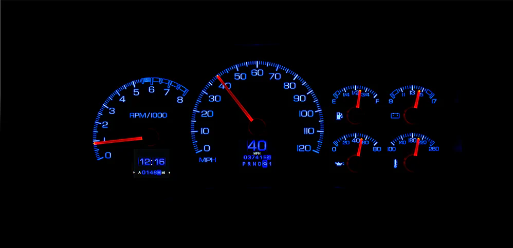 Dakota Digital RTX Gauges - 95-98 GM Truck / 95-99 SUV - Image 10