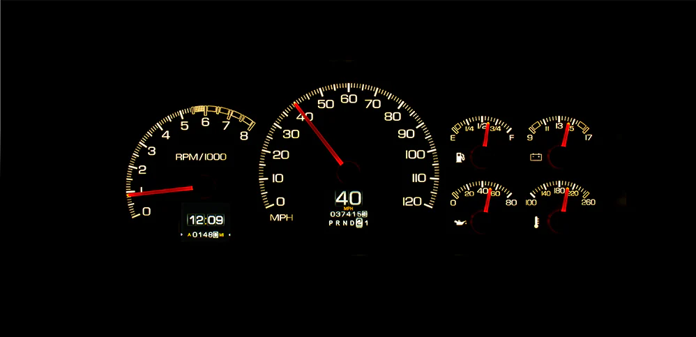 Dakota Digital RTX Gauges - 95-98 GM Truck / 95-99 SUV - Image 4