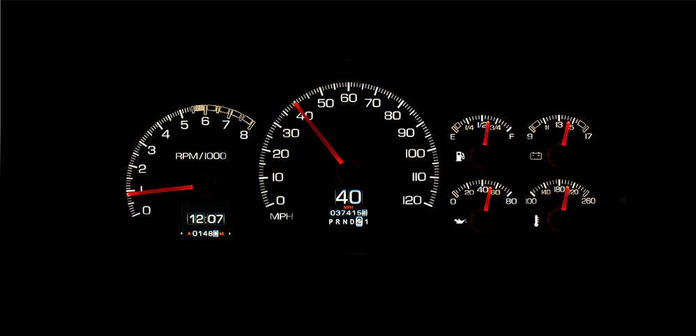 Dakota Digital RTX Gauges - 95-98 GM Truck / 95-99 SUV - Image 8