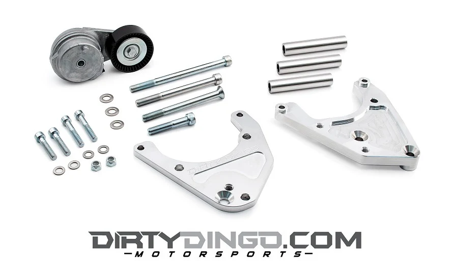Dirty Dingo Street Rod Bracket for Sanden Compressor - LS Truck / Gen5 Camaro - Image 3