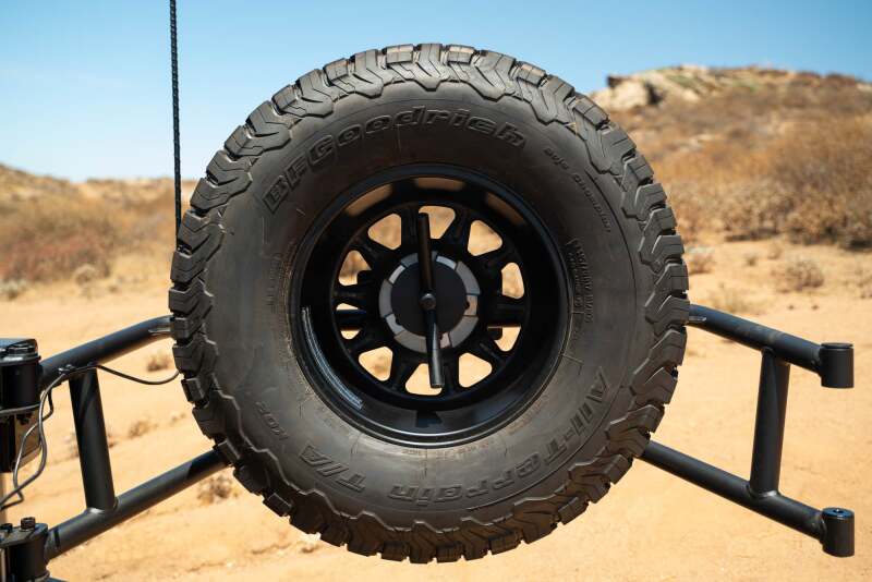 DV8 07-18 Jeep Wrangler JK Body Mounted Tire Carrier - Image 16