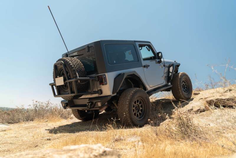 DV8 07-18 Jeep Wrangler JK Body Mounted Tire Carrier - Image 17