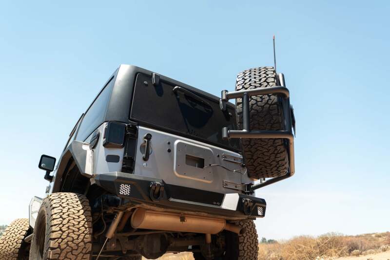 DV8 07-18 Jeep Wrangler JK Body Mounted Tire Carrier - Image 9