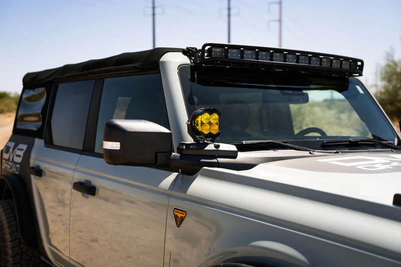 DV8 21-22 Ford Bronco A-Pillar Pod Light Mounts - Image 15