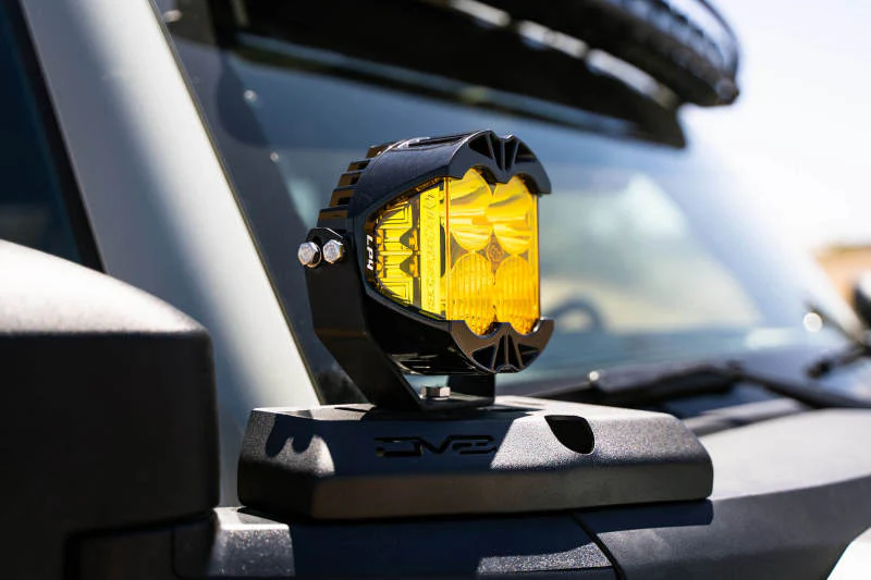 DV8 21-22 Ford Bronco A-Pillar Pod Light Mounts - Image 16
