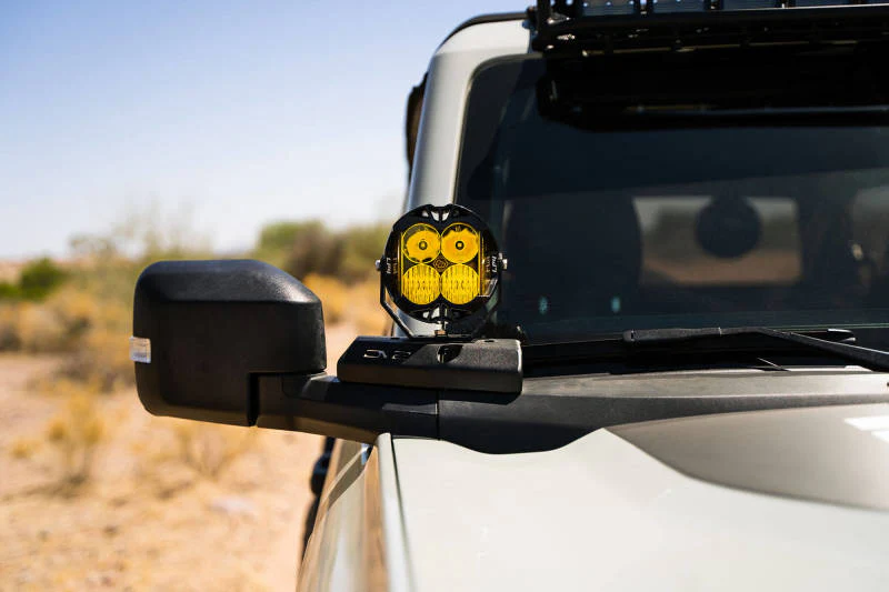 DV8 21-22 Ford Bronco A-Pillar Pod Light Mounts - Image 19