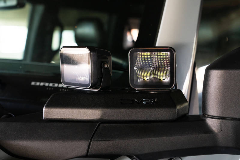 DV8 21-22 Ford Bronco A-Pillar Pod Light Mounts - Image 24
