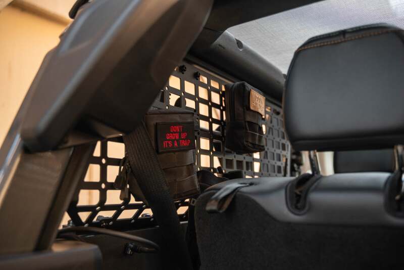 DV8 21-24 Ford Bronco 2-Door Rear Window Pocket Molle Panels - Image 2