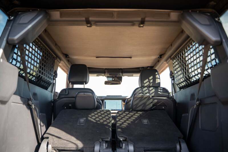 DV8 21-24 Ford Bronco 2-Door Rear Window Pocket Molle Panels - Image 3