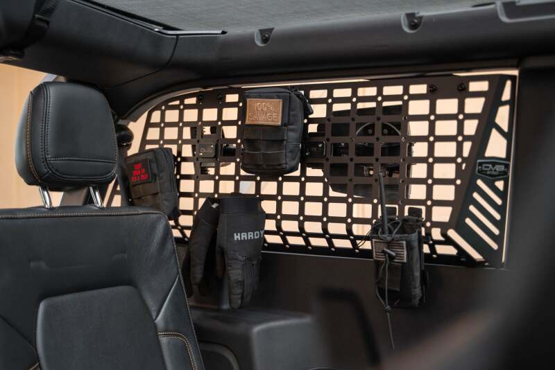 DV8 21-24 Ford Bronco 2-Door Rear Window Pocket Molle Panels - Image 6