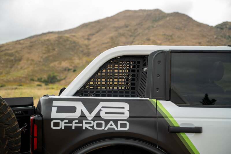 DV8 21+ Ford Bronco Pocketed Rear Window Molle Panels (Soft Top/2-Door Models) - Image 7