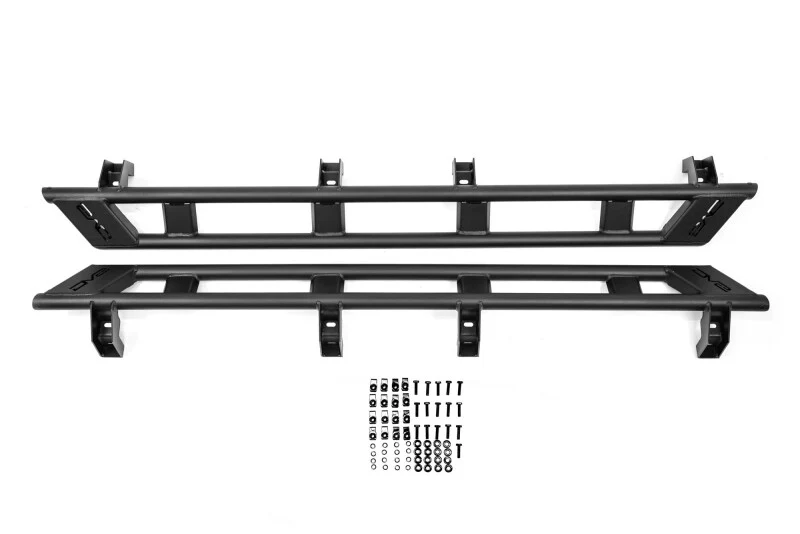 DV8 23-25 Chevy Colorado & GMC Canyon Rock Sliders - Micro Texture Black - Image 5