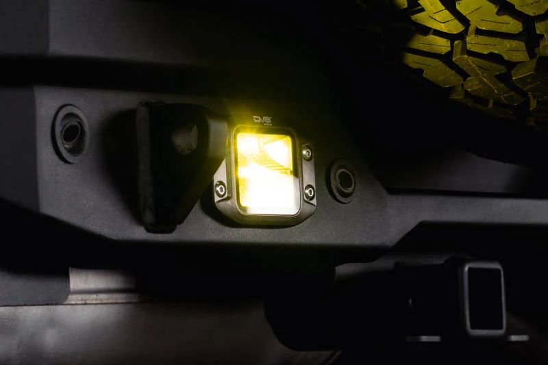 DV8 3-Inch Elite Series LED Amber Flush Mount Pod Light - Image 13