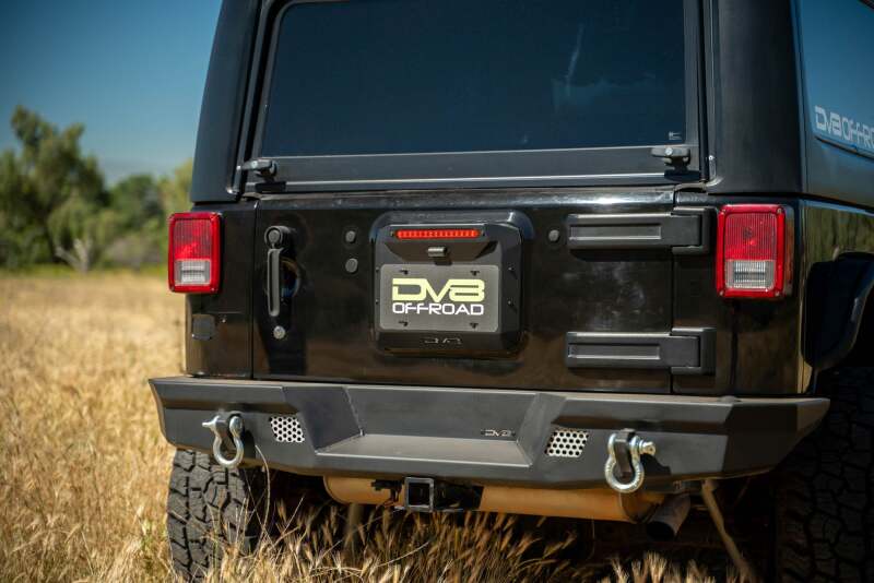 DV8 Offroad 07-18 Jeep Wrangler JK Spare Tire Delete - Image 12