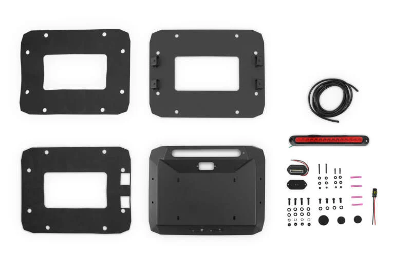 DV8 Offroad 07-18 Jeep Wrangler JK Spare Tire Delete - Image 3