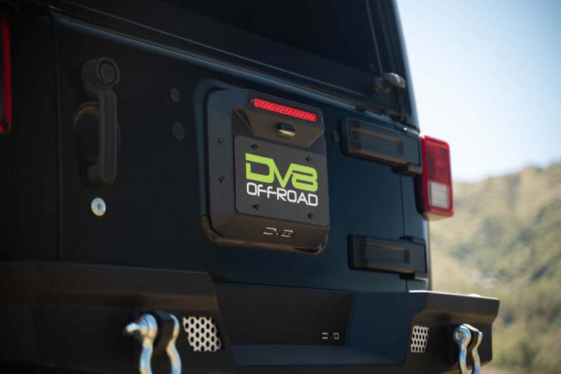 DV8 Offroad 07-18 Jeep Wrangler JK Spare Tire Delete - Image 4