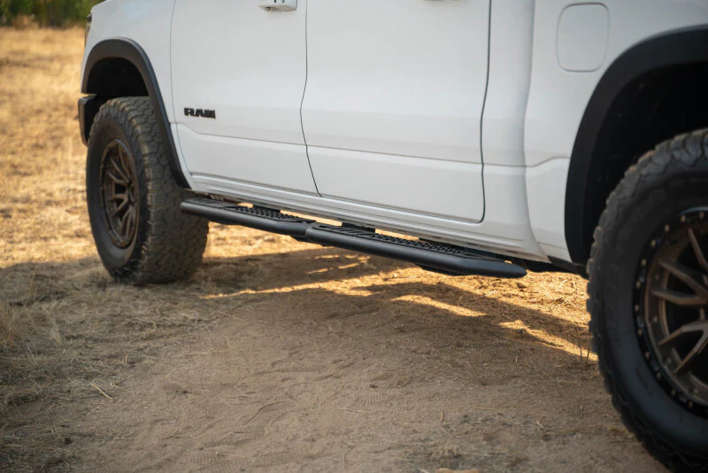 DV8 Offroad 19-25 RAM 1500 Crew Cab OE Plus Side Steps - Black Steel - Image 13