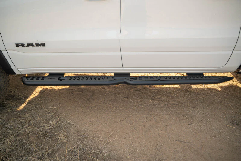 DV8 Offroad 19-25 RAM 1500 Crew Cab OE Plus Side Steps - Black Steel - Image 7