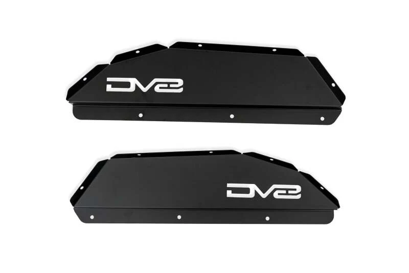 DV8 Offroad 20-24 Jeep Gladiator JT Rear Inner Fender Liners - Satin Black - Image 13